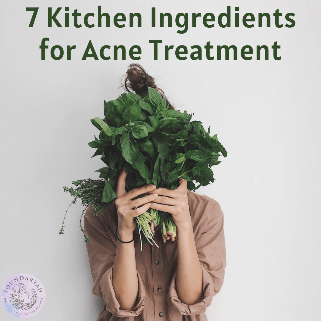 Struggling with acne? The remedy is in your kitchen! These 7 Kitchen Ingredients for Acne Treatment will help get rid of acne - naturally and gently!