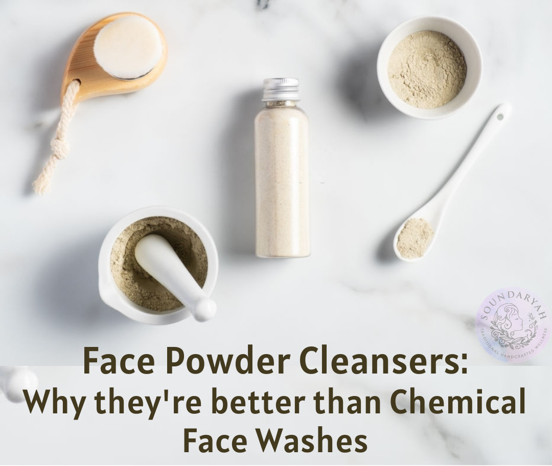 Is your face wash good for you? Find out why herbal face powder cleansers score over chemical face washes.