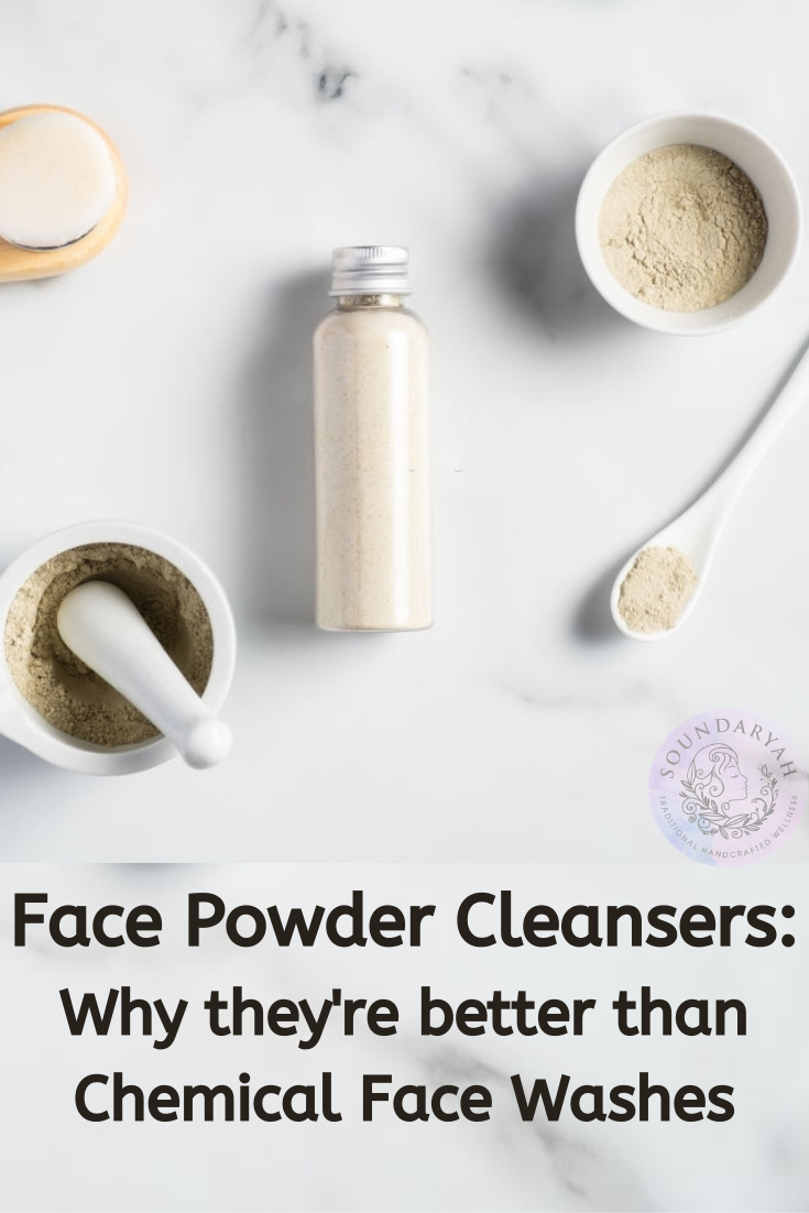 Is your face wash good for you? Find out why herbal face powder cleansers score over chemical face washes.